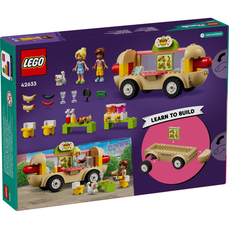 Toneta cu hotdogi LEGO Friends 42633