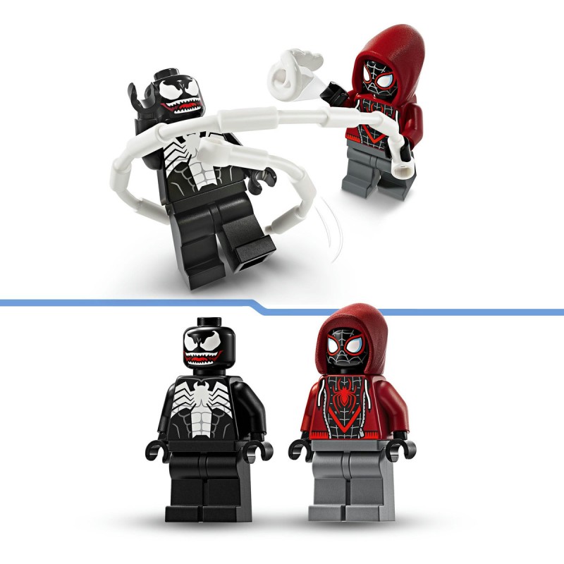 Armura de robot a lui Venom vs Miles Morales LEGO Marvel Super Heroes 76276