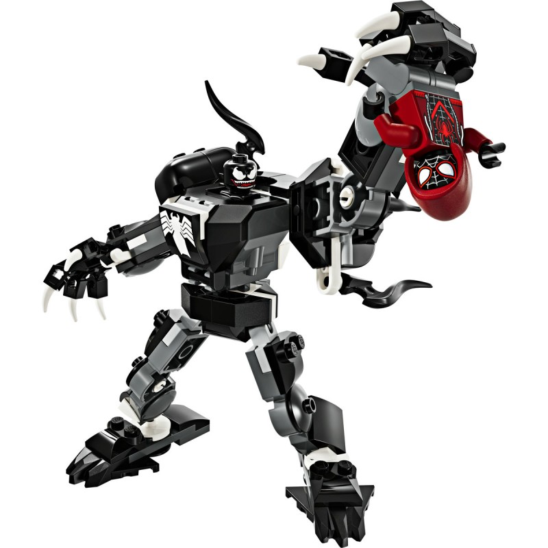 Armura de robot a lui Venom vs Miles Morales LEGO Marvel Super Heroes 76276