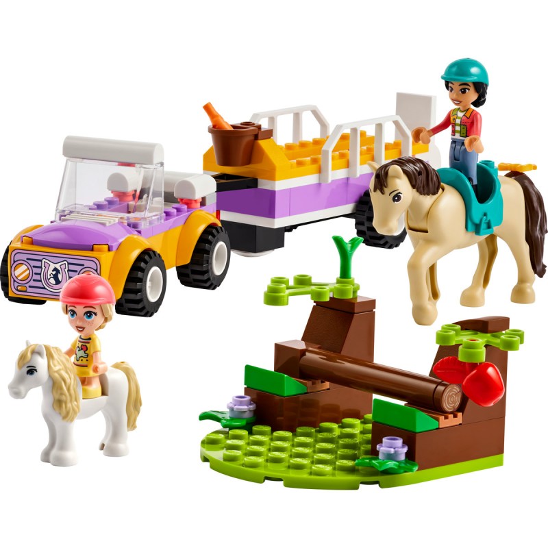Remorca cu ponei si cal LEGO Friends 42634