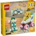 Patina cu rotile retro LEGO Creator 31148