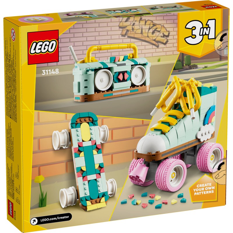 Patina cu rotile retro LEGO Creator 31148