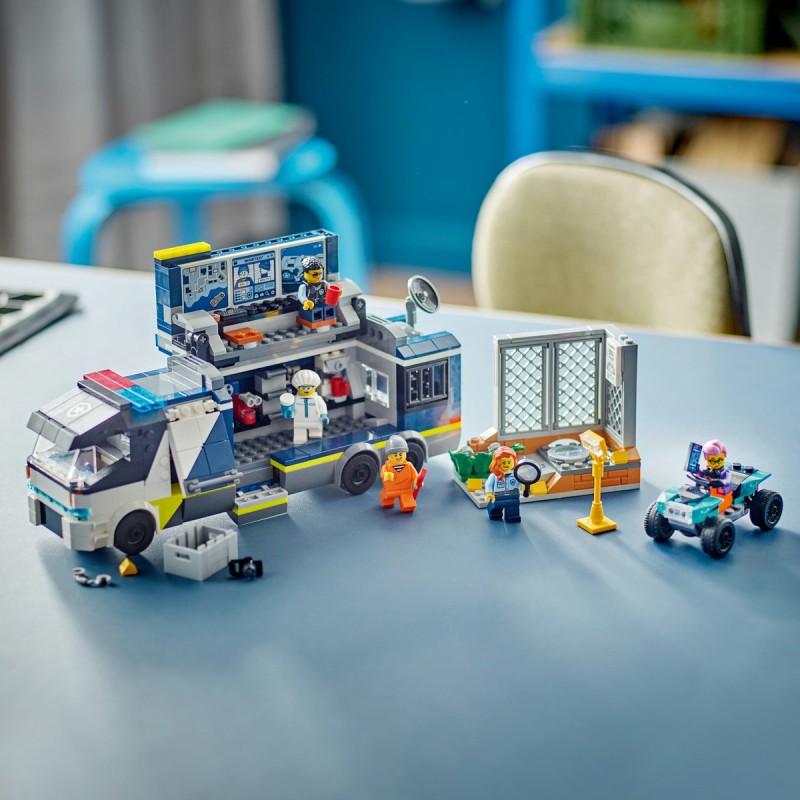 Laborator mobil de criminalistica LEGO City 60418