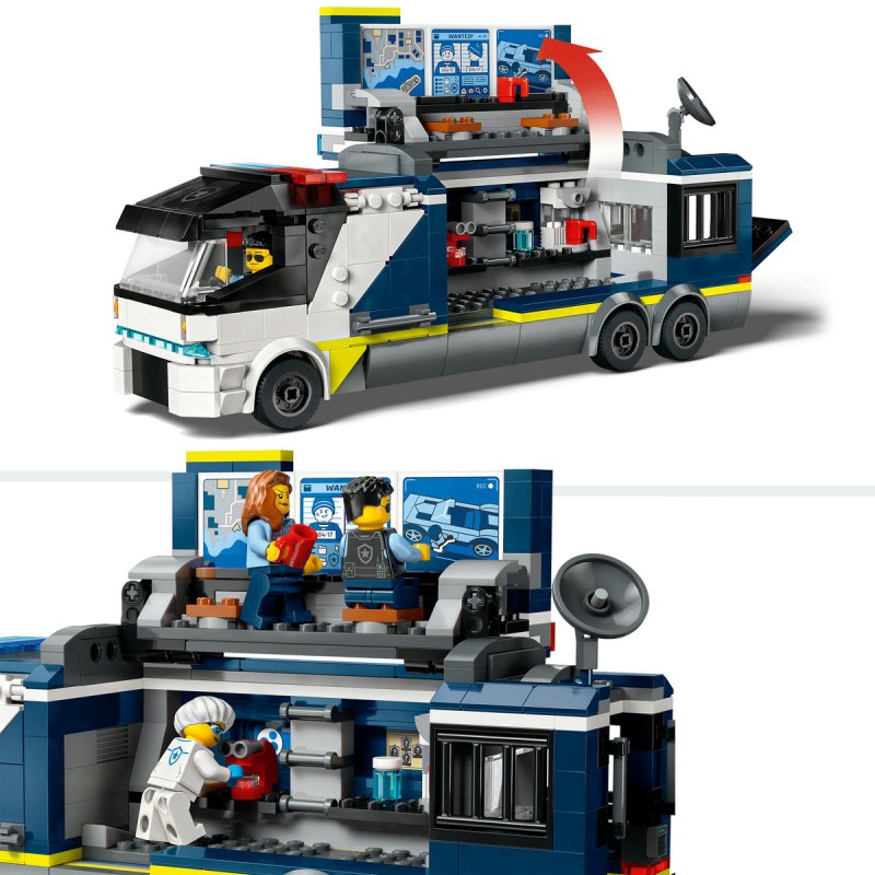 Laborator mobil de criminalistica LEGO City 60418