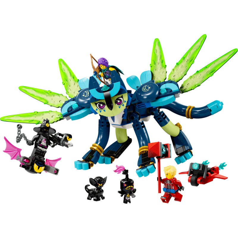 Zoey si pisica bufnita Zian LEGO DREAMZzz 71476