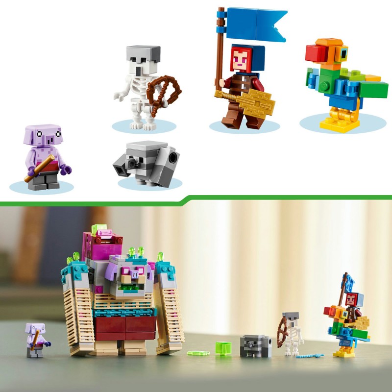 Confruntarea Devoratorului LEGO Minecraft  21257