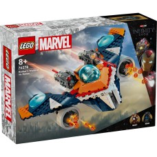 Avionul de lupta al lui Rocket vs Ronan LEGO Marvel Super Heroes 76278