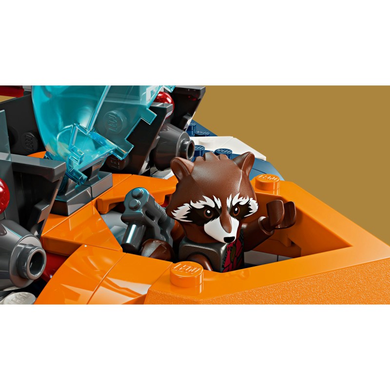 Avionul de lupta al lui Rocket vs Ronan LEGO Marvel Super Heroes 76278