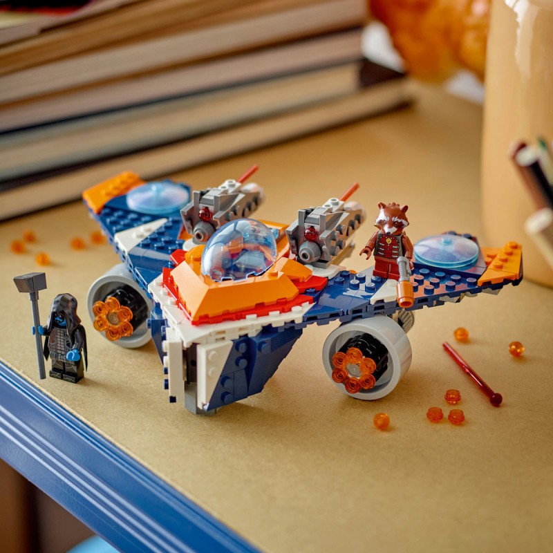 Avionul de lupta al lui Rocket vs Ronan LEGO Marvel Super Heroes 76278