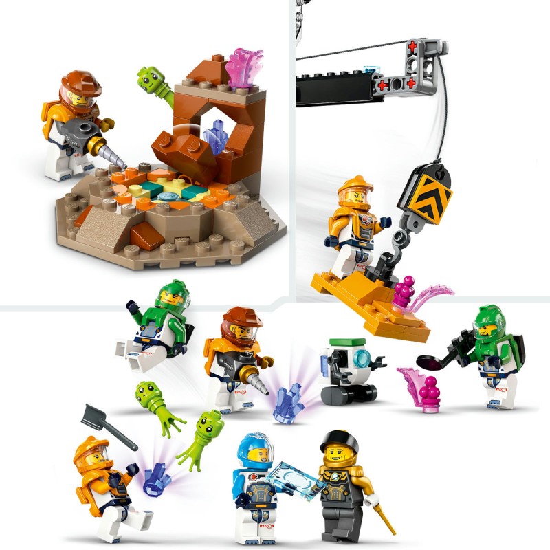 Baza spatiala si platforma de lansare a rachetei LEGO City 60434