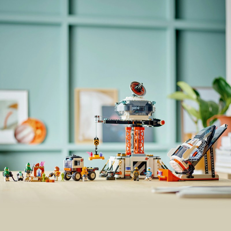 Baza spatiala si platforma de lansare a rachetei LEGO City 60434