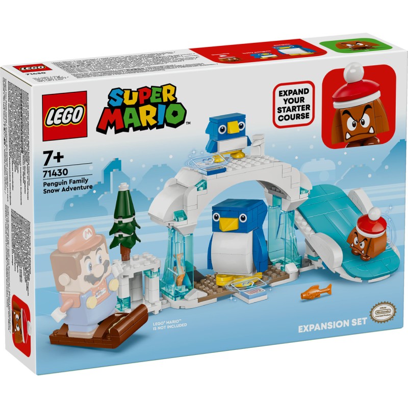 Set de extindere Aventura pinguinilor in zapada LEGO Super Mario 71430