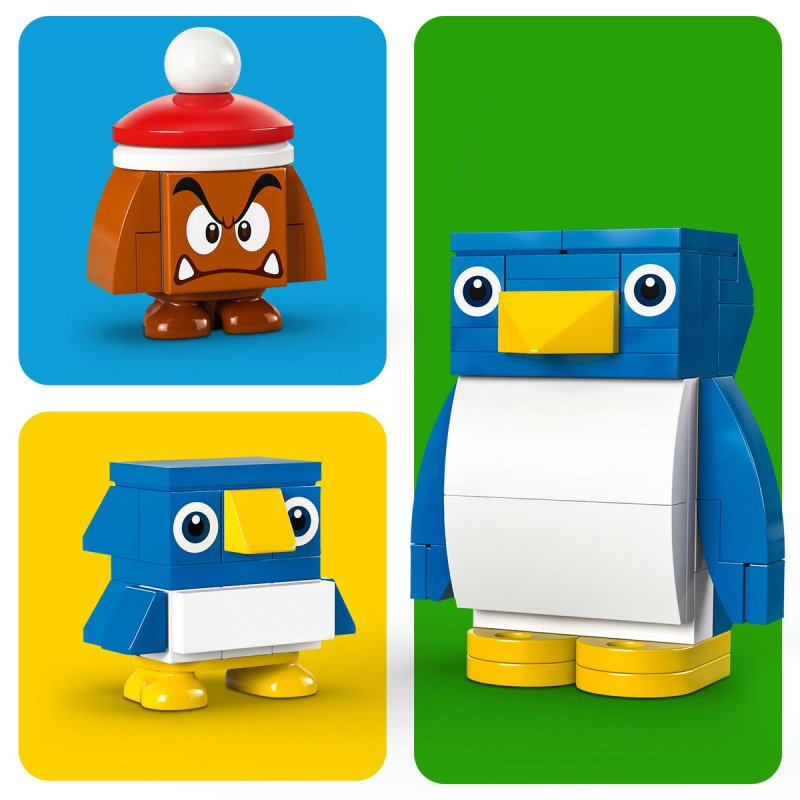 Set de extindere Aventura pinguinilor in zapada LEGO Super Mario 71430