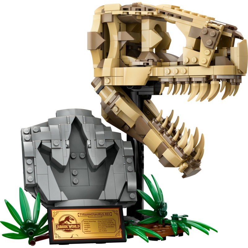 Fosile de dinozaur craniu de T rex LEGO Jurassic World 76964