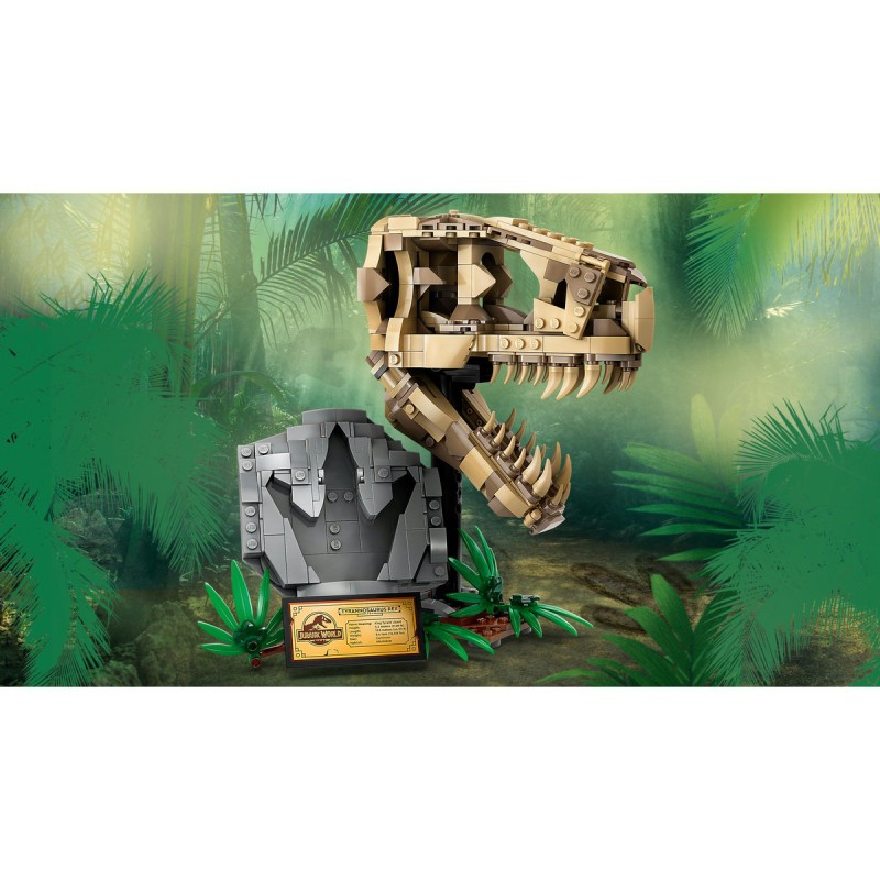 Fosile de dinozaur craniu de T rex LEGO Jurassic World 76964