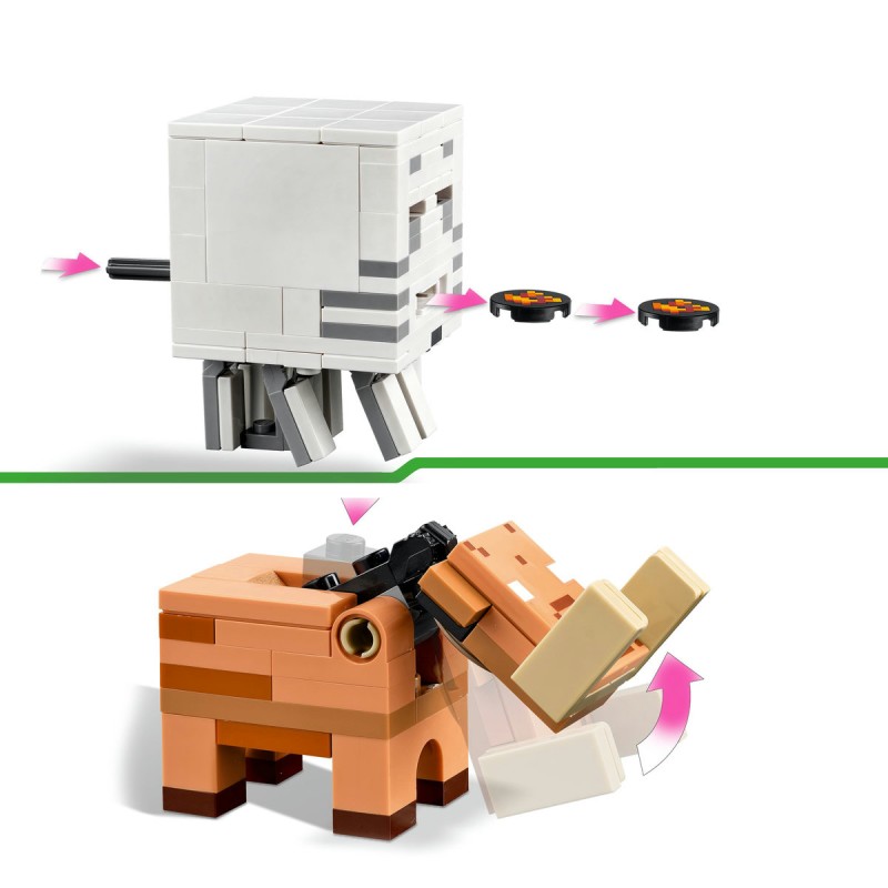 Amuscada in portalul Nether LEGO Minecraft 21255
