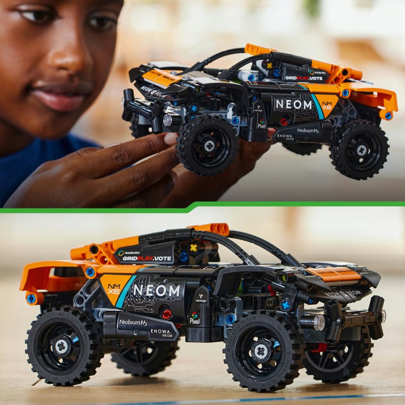 NEOM McLaren Extreme E Race Car LEGO Technic 42166