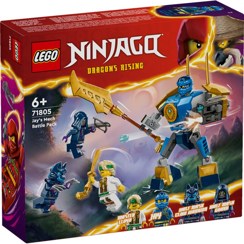 Pachet de lupta Robotul lui Jay LEGO Ninjago 71805