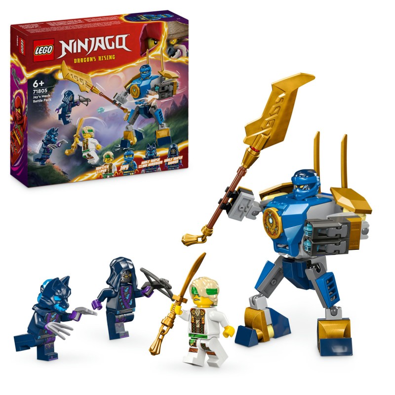 Pachet de lupta Robotul lui Jay LEGO Ninjago 71805