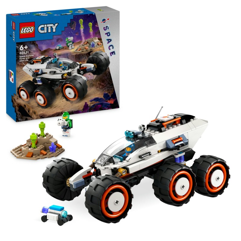 Rover de explorare si viata extraterestra LEGO City 60431