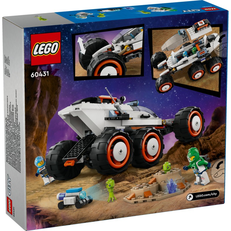 Rover de explorare si viata extraterestra LEGO City 60431