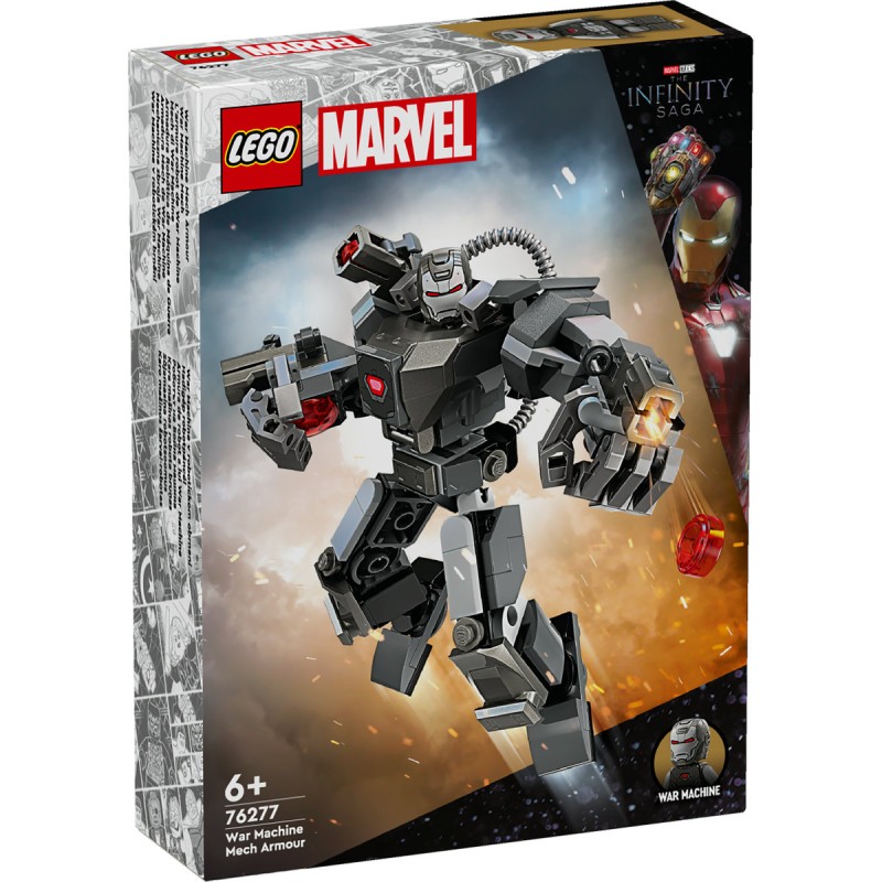 Armura de robot a lui War Machine LEGO Marvel Super Heroes 76277