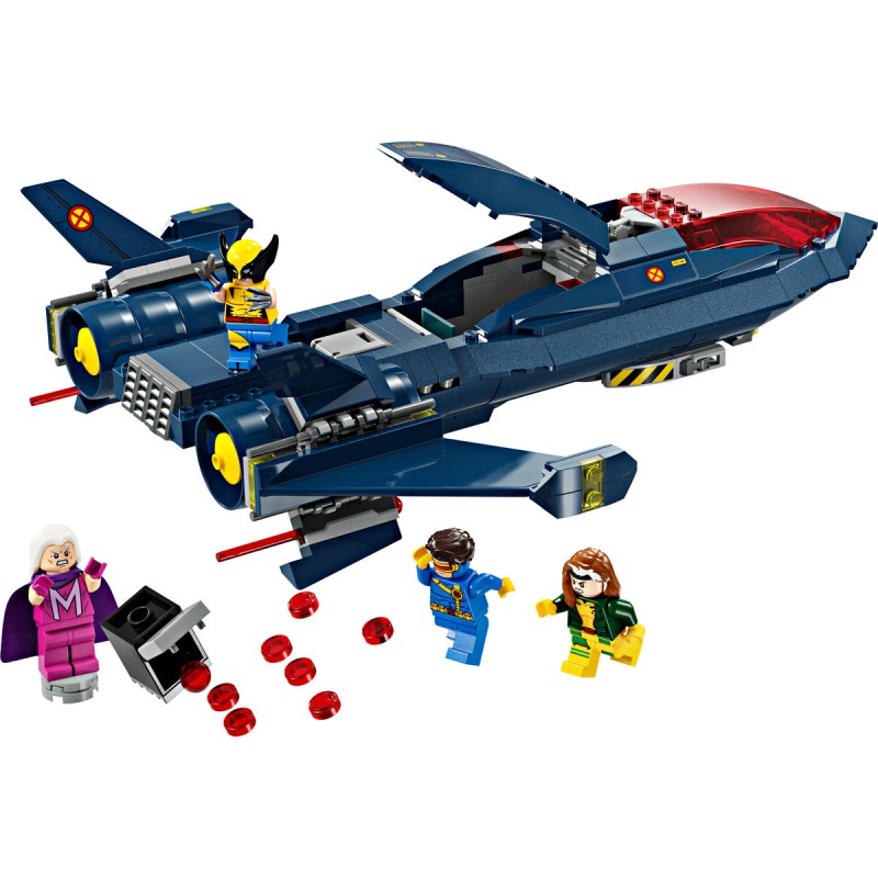 Avionul X Jet al X Men LEGO Marvel Super Heroes 76281