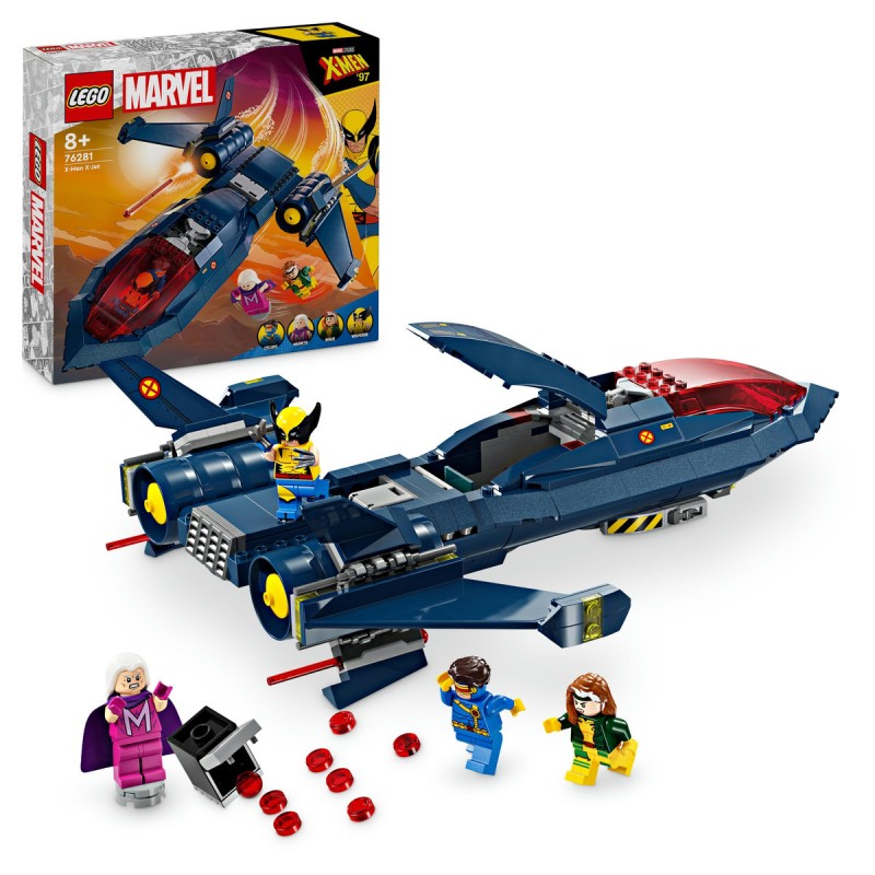 Avionul X Jet al X Men LEGO Marvel Super Heroes 76281