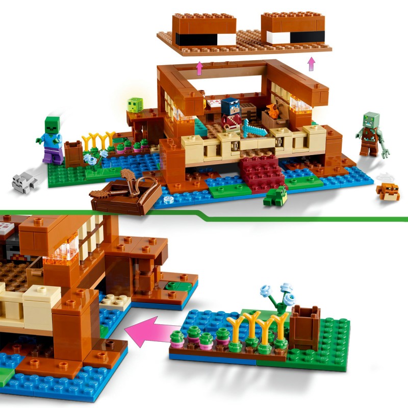 Casa broasca LEGO Minecraft 21256