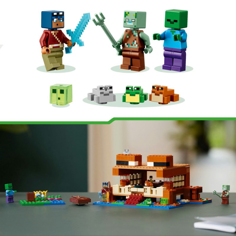 Casa broasca LEGO Minecraft 21256