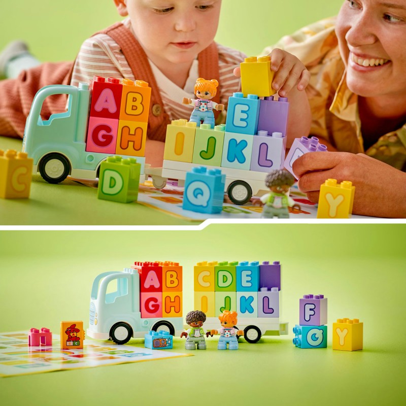 Camion cu alfabet LEGO DUPLO 10421