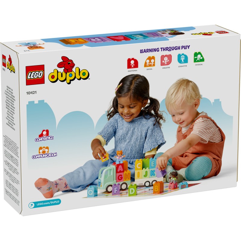 Camion cu alfabet LEGO DUPLO 10421