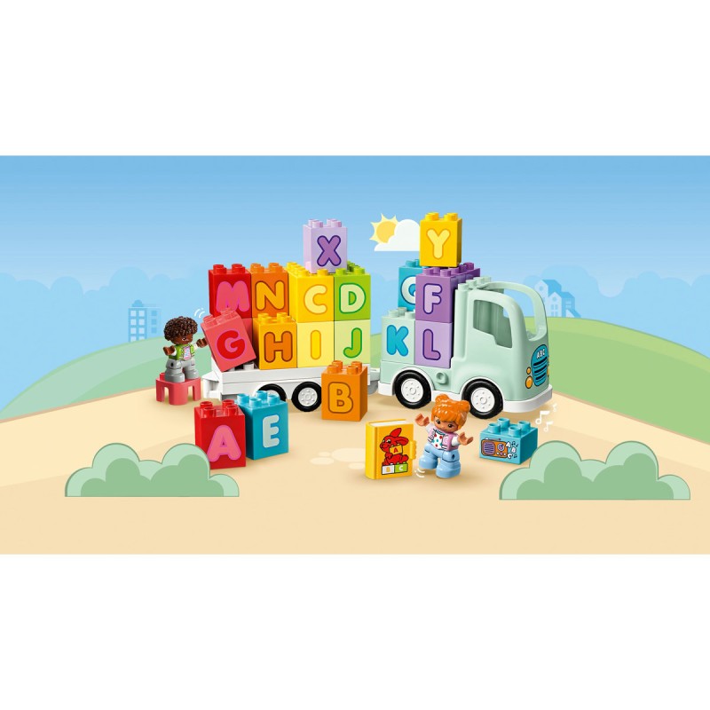 Camion cu alfabet LEGO DUPLO 10421