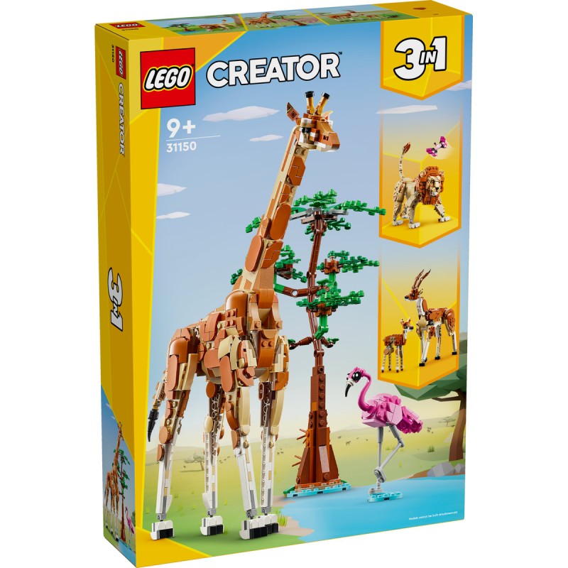 Animale salbatice din safari LEGO Creator 31150