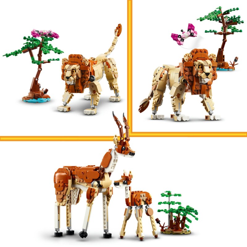 Animale salbatice din safari LEGO Creator 31150