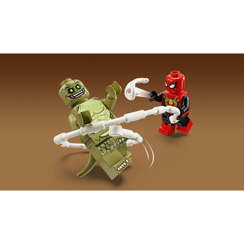 Omul Paianjen vs Sandman Batalia finala LEGO Marvel Super Heroes 76280