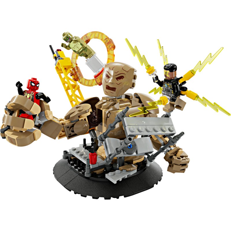 Omul Paianjen vs Sandman Batalia finala LEGO Marvel Super Heroes 76280