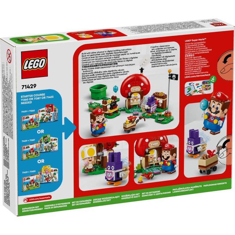 Set de extindere Nabbit la magazinul lui Toad 71429
