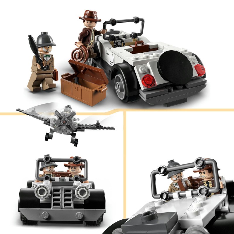 Urmarire cu avionul de vanatoare LEGO Indiana Jones 77012