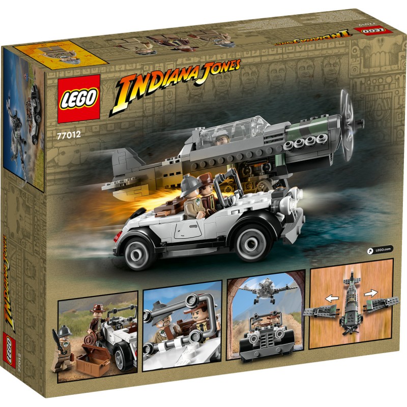 Urmarire cu avionul de vanatoare LEGO Indiana Jones 77012