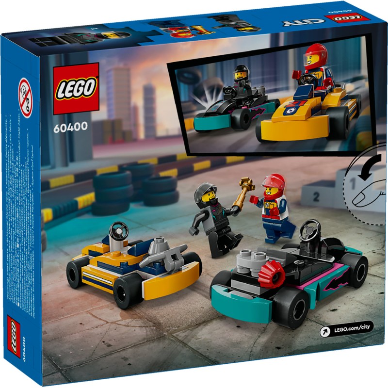 Carturi si piloti de curse LEGO City 60400