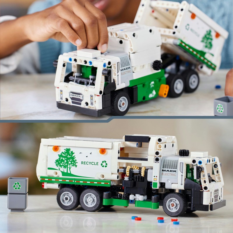 Camion de gunoi Mack LR Electric LEGO Technic 42167