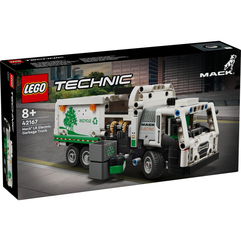 Camion de gunoi Mack LR Electric LEGO Technic 42167