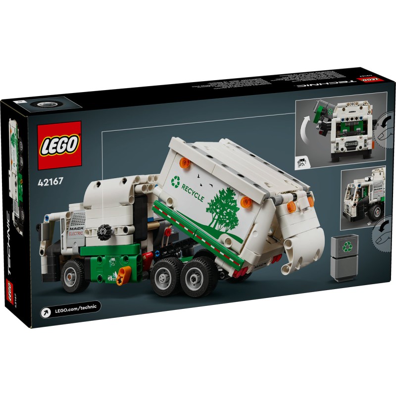 Camion de gunoi Mack LR Electric LEGO Technic 42167