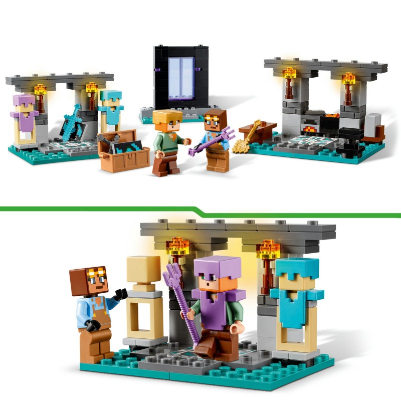 Armuraria LEGO Minecraft 21252