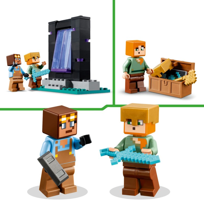 Armuraria LEGO Minecraft 21252