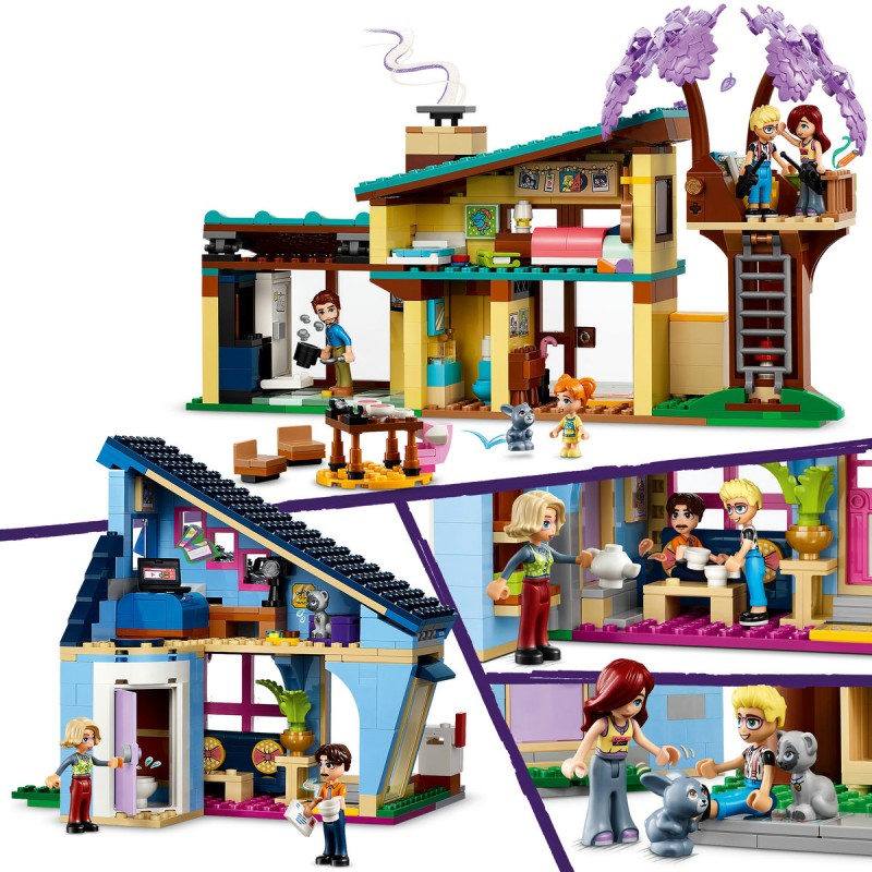 Casele lui Olly si Paisley LEGO Friends 42620