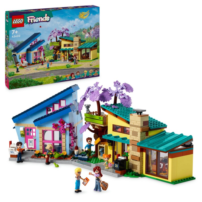 Casele lui Olly si Paisley LEGO Friends 42620