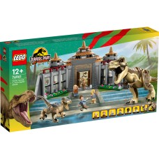 Centru pentru turisti T rex si Raptor LEGO Jurassic World 76961