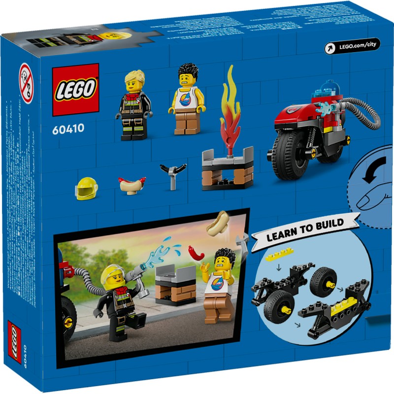 Motocicleta de pompieri LEGO City 60410